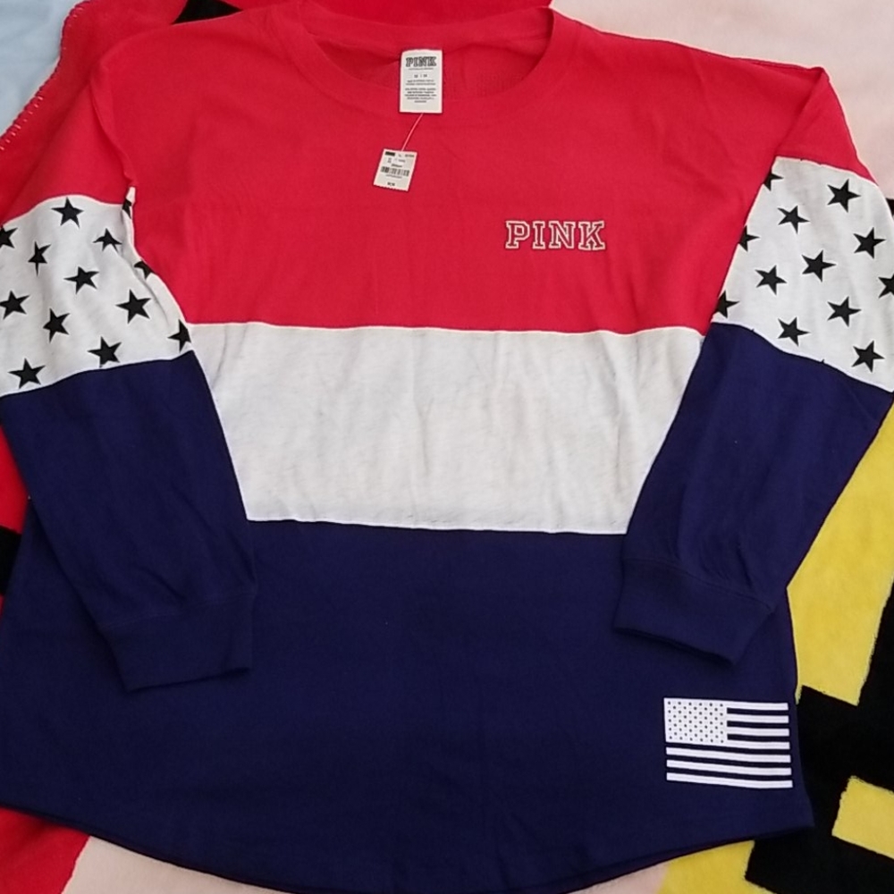 NWT PINK bling long sleeve